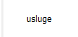 usluge